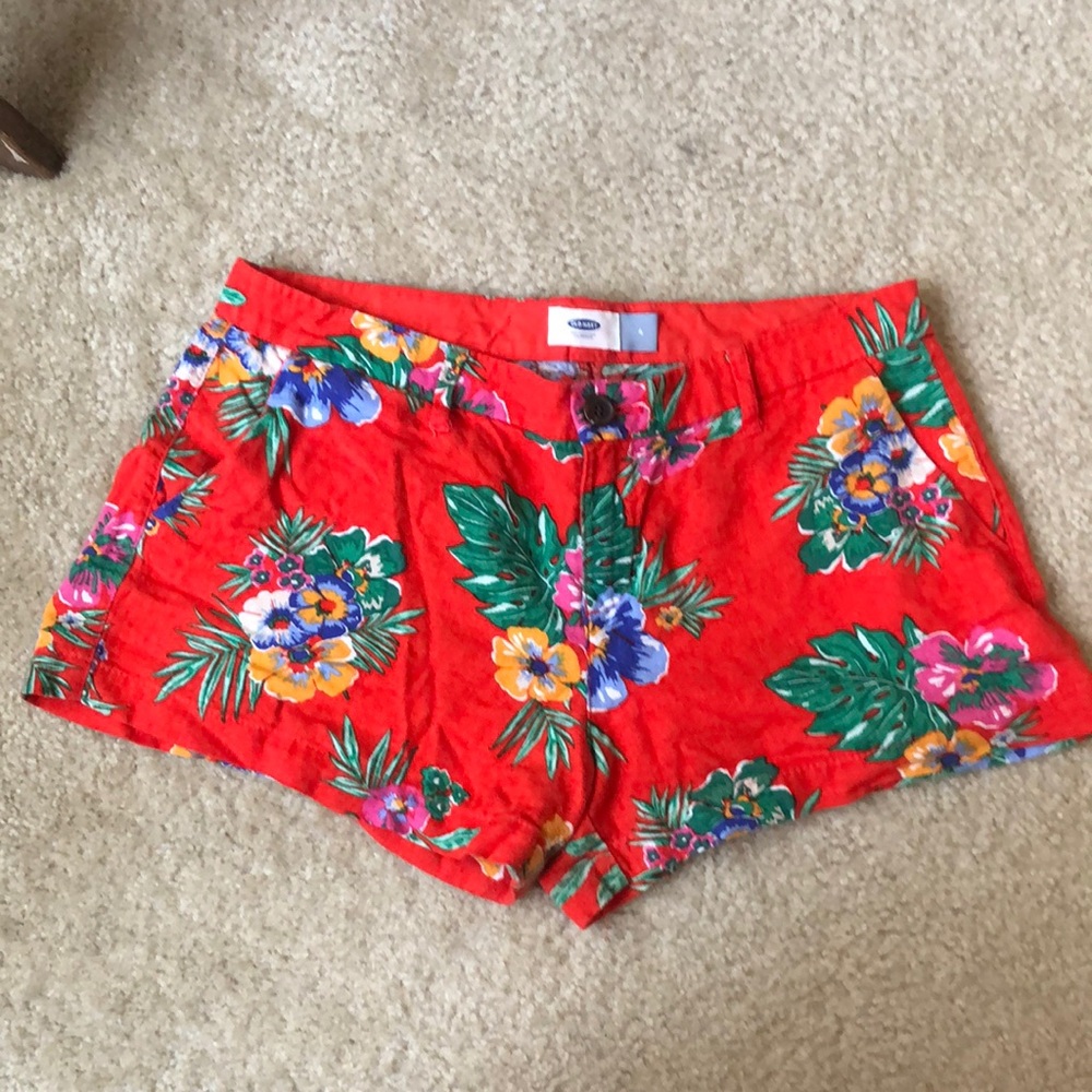 Floral shorts